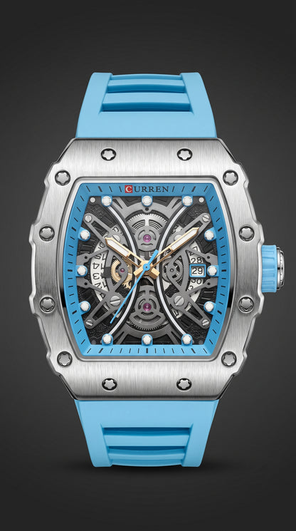 CURREN 8438 Men's Sport Watch – Luminous Dial, Quartz Movement & 3ATM Water Resistance